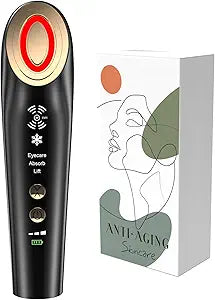 Radio Frequency Skin Tightening Machine for Face - Facial Neck Anti-Aging Device Microcurrent Lifting Massager Wrinkle Reduction Firming, and Toning - Advanced Technology for Aging Issues